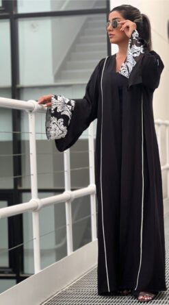 color sleeves black burqa india